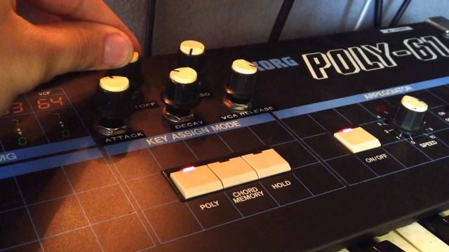 Korg Poly 61 Mods and MIDI retrofit kit. contact me4modding yours! смотреть онлайн