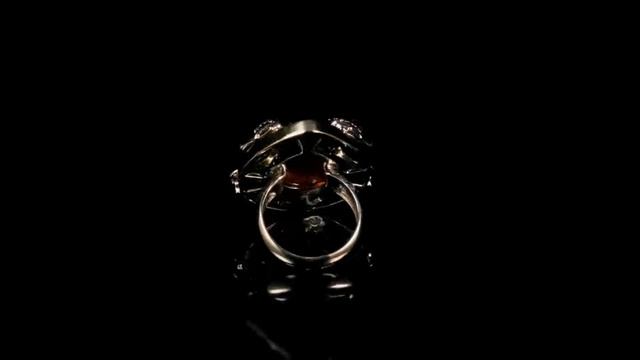 Авторское кольцо с большим камнем смотреть онлайн