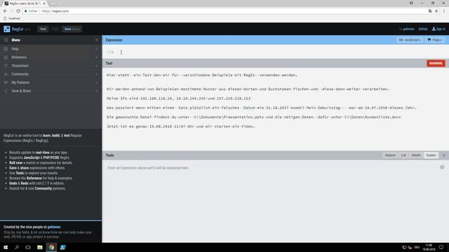 RegEx Grundlagen | PowerSHELL 5.1 deutsch german смотреть онлайн