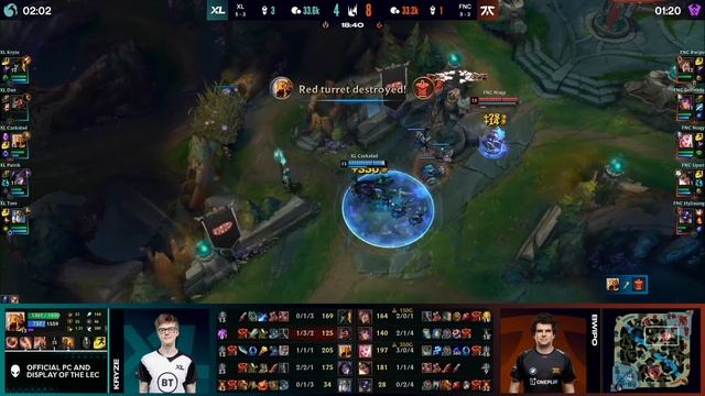 (UNFINISHED) Excel vs Fnatic - Highlights | Week 4 Day 2 S11 LEC Spring 2021 | XL vs FNC смотреть онлайн
