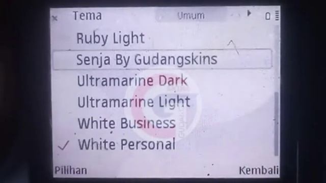 Theme Senja by Gudangskins | Tema s60v3 Nokia e63 смотреть онлайн