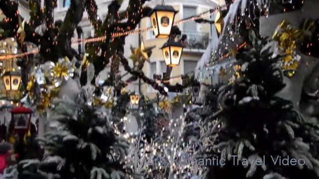 Рождество в центре города Баден-Баден - Baden Baden Christmas city center attractions смотреть онлайн