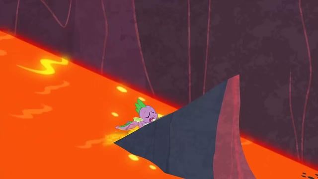 Rainbow Dash And Spike Retrieve Flash Magnus' Shield (Shadow Play) | MLP: FiM [HD]