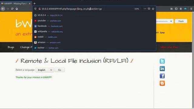 Remote & Local File Inclusion RFI LFI смотреть онлайн