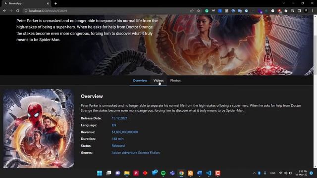 Angular & Android Application using Movies database API's смотреть онлайн