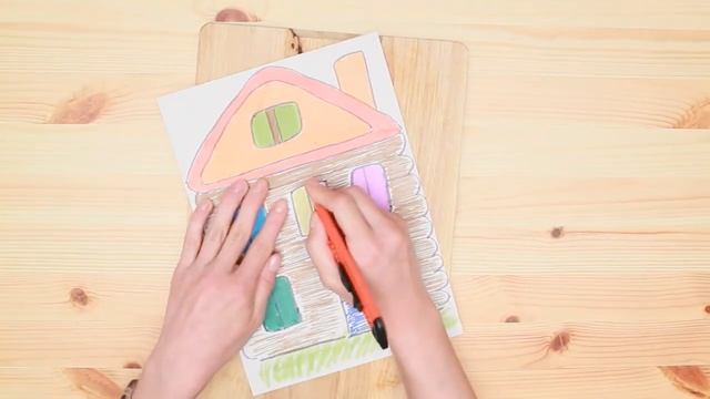 Теремок с открывающимися окошками смотреть онлайн