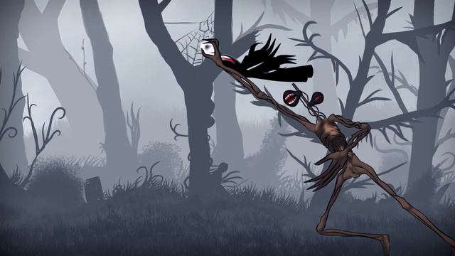 SIREN HEAD vs SLENDER MAN - DSL Animation смотреть онлайн