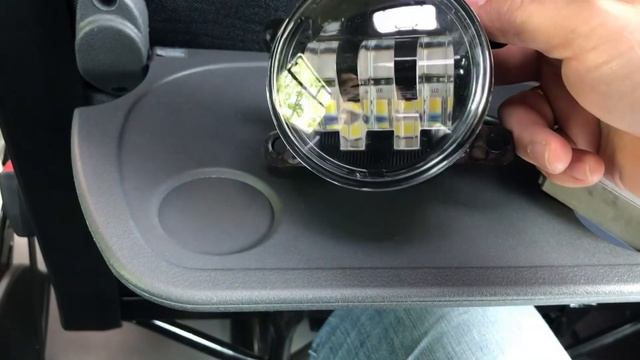 ПТФ Sal-Man на LADA Granta FL: проблемы, нюансы, советы. Опять покупаю и ставлю их на машину! смотреть онлайн