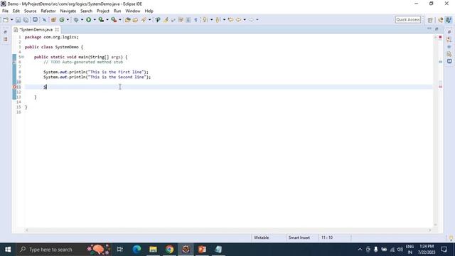 JAVA FAQ # 11 || Define System out println() in Java смотреть онлайн