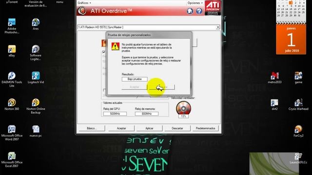 Overclocking en ati radeon 5570 смотреть онлайн
