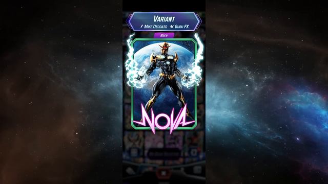 MARVEL SNAP - Nova | Mike Deodato Variant | Uncommon смотреть онлайн