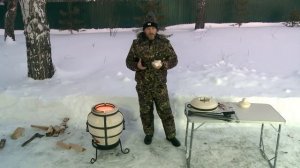 Первая протопка тандыра зимой. Шашлык в тандыре!