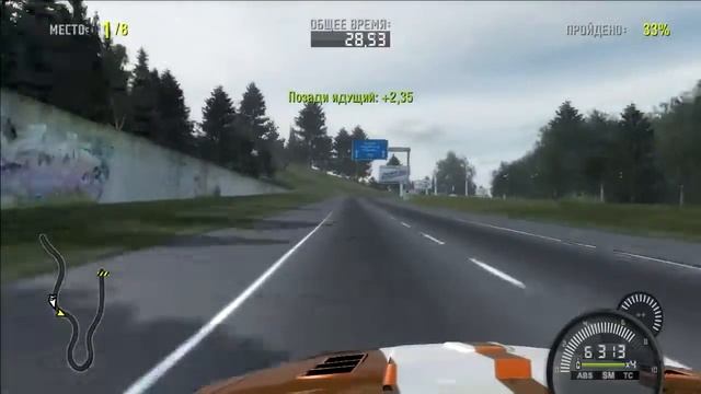 NFS ProStreet - Ford Focus ST - Автобанринг, Скоростные гонки смотреть онлайн