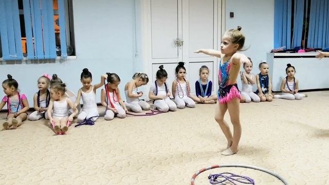 Открытый урок по ГИМНАСТИКЕ. Часть 2 смотреть онлайн