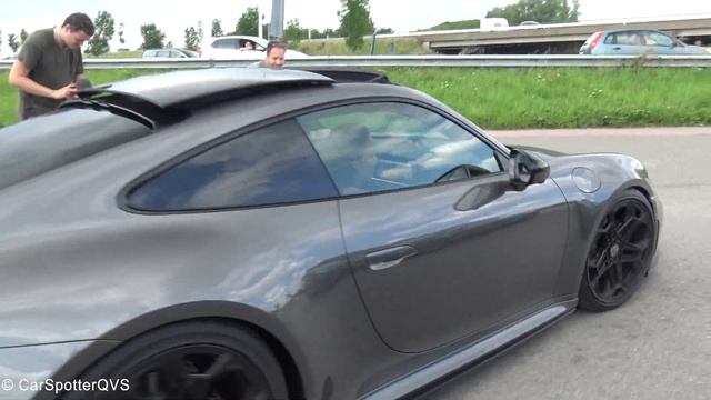 510HP Porsche 992 TECHART Carrera 4S - LOUD Revs, Launch Control! LaFuente смотреть онлайн