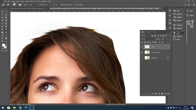 Saç Uzatma Nasıl Yapılır? - Photoshop Dersleri смотреть онлайн
