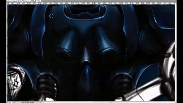 StarCraft 2 Speed Painting #9 - Marauder смотреть онлайн