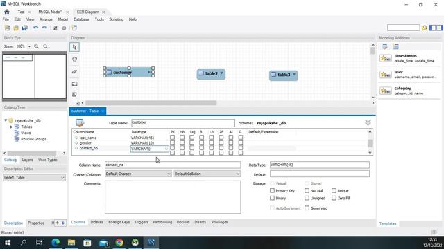 Data Base Task 03 |Create Tables Using Customized Database |1st Year | Java Institute|Didula Nirman смотреть онлайн
