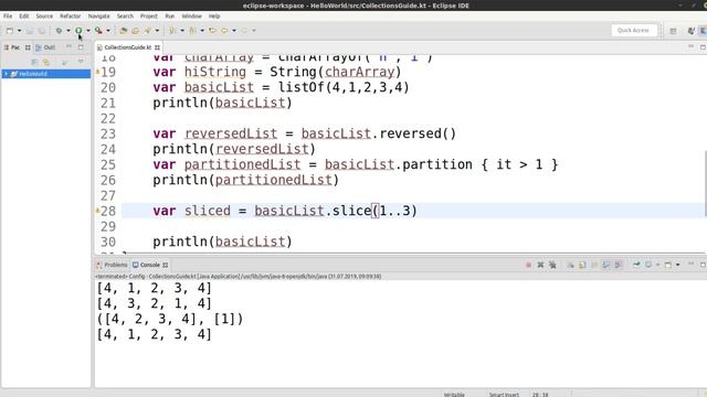 Kotlin für alle Tutorial #65 - Reverse, Partition, Slice und Chunked смотреть онлайн