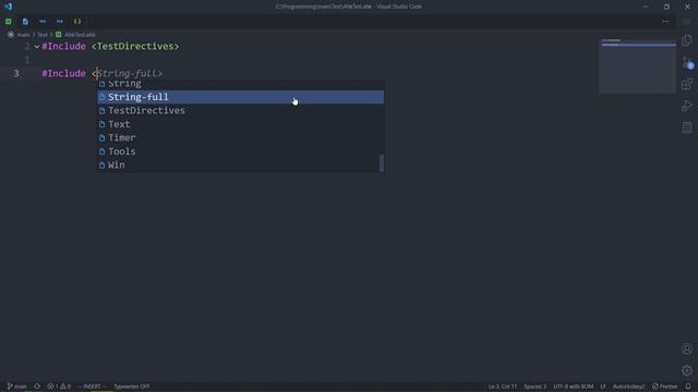 #Include directive — AutoHotkey v2 смотреть онлайн