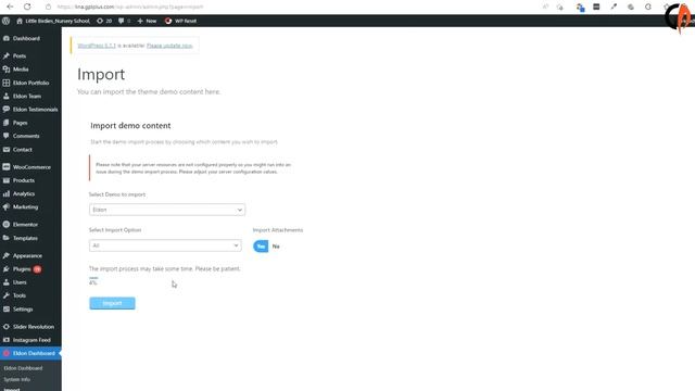 Eldon – Artist Portfolio WordPress Theme Download, Installation and Import Demo Content смотреть онлайн