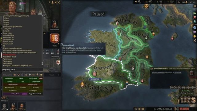 Crusader Kings 3 - How to use Console Commands | CK3 Cheats смотреть онлайн