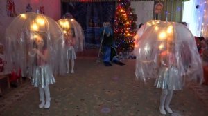 танец медуз на новогоднем утреннике