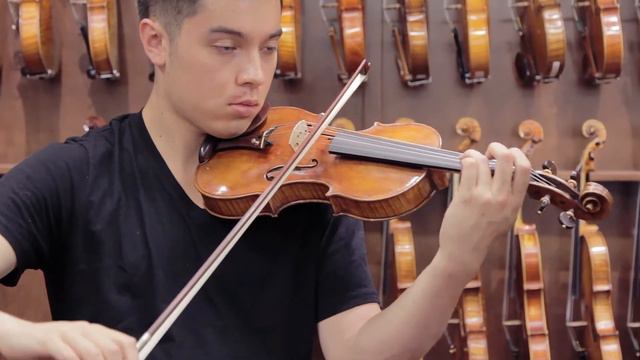 Hristo Todorov, Cremona 2015 | Violin Demonstration