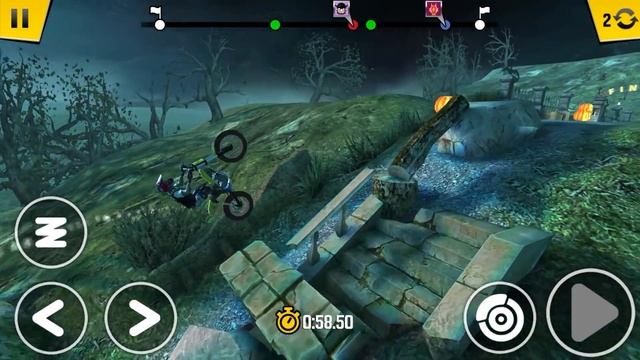 Trial Xtreme 4 - Bike Racing Game Halloween Levels 1-12 GamePlay смотреть онлайн