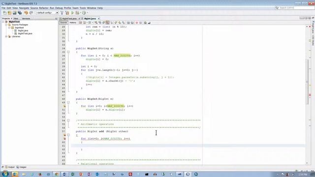 Java Classes: A BigInt class, part 2 смотреть онлайн