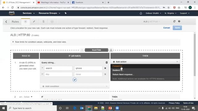 Configuring Query string Based Routing in Application Load Balancer смотреть онлайн