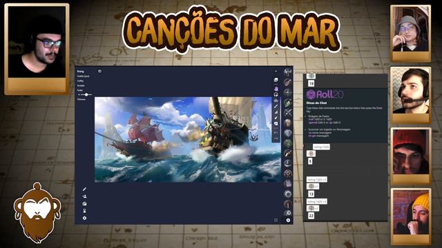 CANÇÕES DO MAR! O RPG DE MESA DO SEA OF THIEVES! EP. 1 | LIGA DO JOREL смотреть онлайн