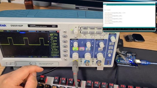 How To Create A PWM Signal Using The Arduino Uno - For Beginners смотреть онлайн