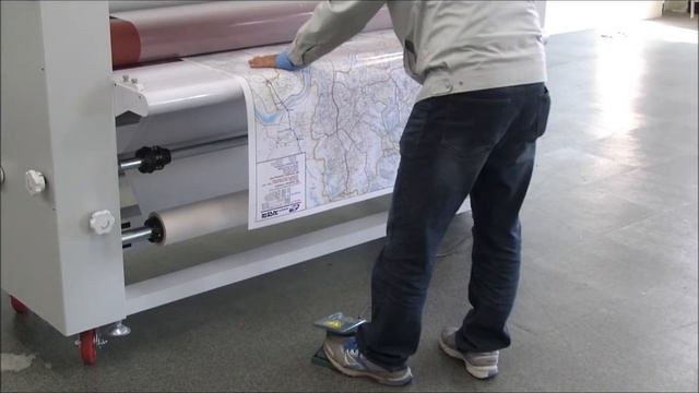 GMP How to operate Large Format Graphic Roll Laminater GMP GRAPHICMASTER III-1600 смотреть онлайн