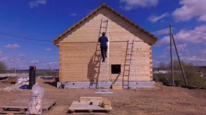 Делаем фронтоны для бани