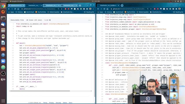 Interbotix Tutorials: X-Series Arms | Working with the Interbotix Python API смотреть онлайн