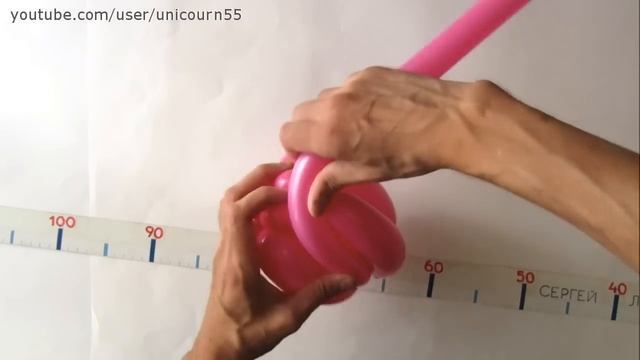 Тюльпан из шаров как сделать / Tulip of balloons (Subtitles) смотреть онлайн