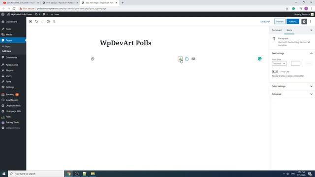 WordPress Polls plugin by WpDevArt смотреть онлайн