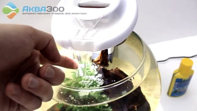 Круглый аквариум Tetra Duo Waterfall Globe. Что нового? Обзор смотреть онлайн