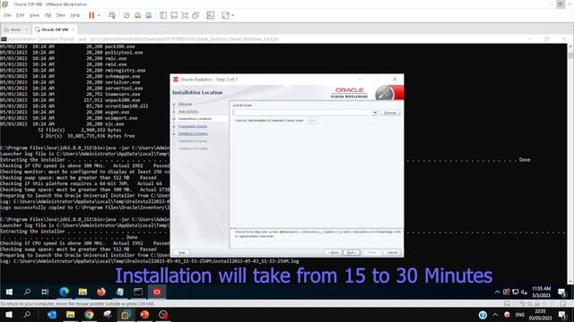 Oracle Analytics Server #OAS Installation 4 - Installation of the OAS binaries смотреть онлайн