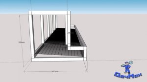 Гнезда для кур с наклонным полом (чертежи)