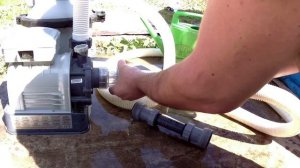 установка песчаного фильтра интекс (спустя год)