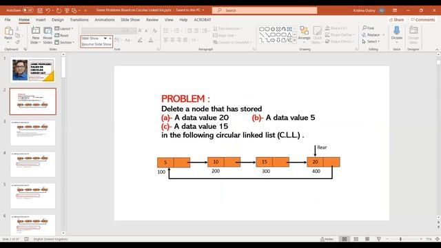 Solving problems based on Circular Linked List смотреть онлайн