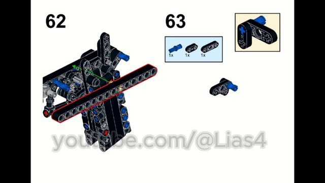 lego glock 17 v2 instruction | lego pistol tutorial смотреть онлайн