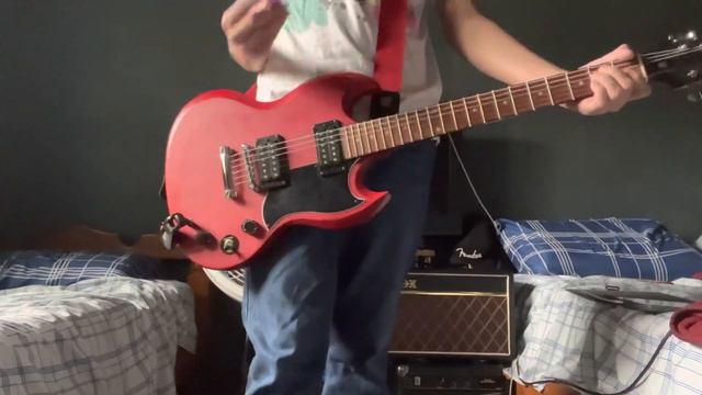 Blink 182-Feeling This(Guitar Cover) смотреть онлайн
