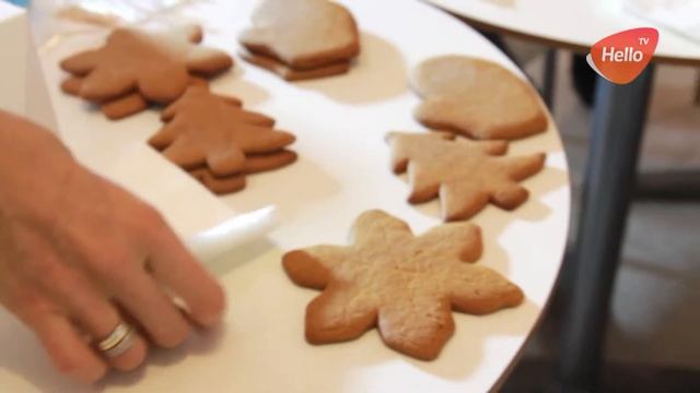 Как печь Имбирные пряники. Мастер-класс в студии Hello TV смотреть онлайн