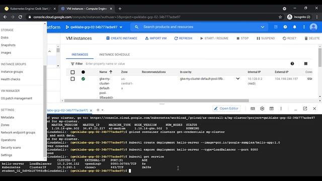GCloud QuickLab - Quest 23 - Kubernetes Engine: Qwik Start #gcloud #qwiklabs смотреть онлайн