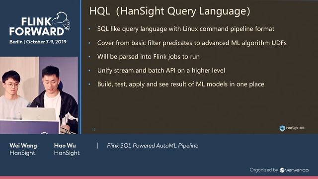 Flink SQL Powered AutoML Pipeline - Wei Wang & Hao Wu смотреть онлайн