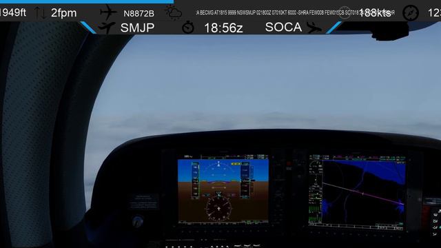 P3D V4.4 ✈ SMJP-SOCA✈ SR22T | Around The World  (13/253)