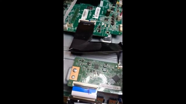 reparación tv smart tv de 43 pulgadas con problemas de líneas verticales 1 parte смотреть онлайн